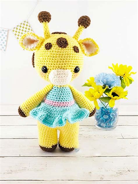 PATRON GRATIS Melia La Jirafa Amigurumi Crochetisimo