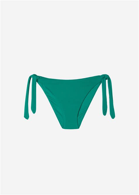 Fiyonklu Slip Bikini Alt Classic Piquet Calzedonia
