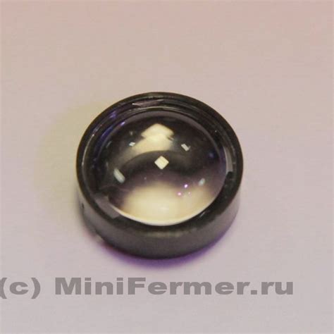 Линза для светодиодов 19,5мм 1-3W №4 (60 градусов) купить в СПб