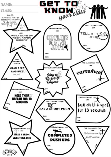 Get To Know Your Class Interactive Activity Australian Teachers