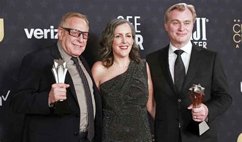 'Oppenheimer' explodes at Critics Choice Awards; Stone, Giamatti steal the show