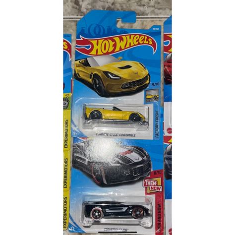 mô hình các phiên bản xe Corvette chính hãng Hot Wheels tỉ lệ 1 64 Shopee Việt Nam