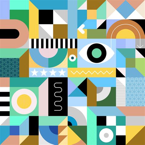 Abstract Geometric Art 11069364 Vector Art at Vecteezy