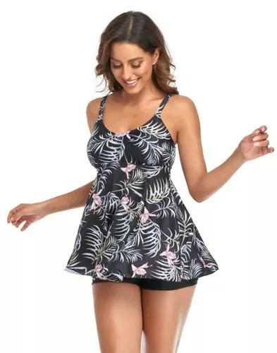 Traje De Baño De 2 Piezas Para Mujer Bikini Floral Sexy MercadoLibre