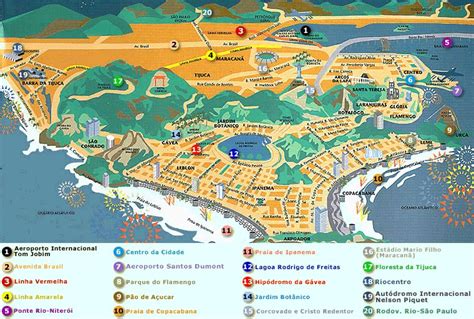 Rio De Janeiro Map