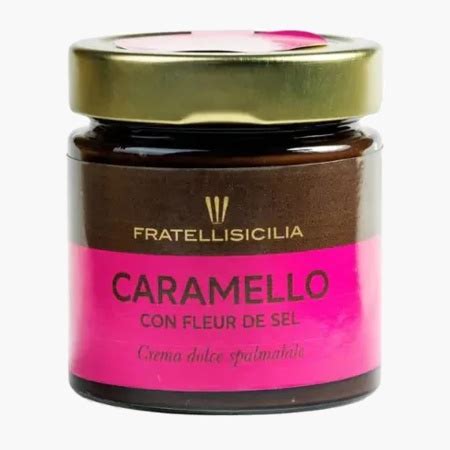 Crema Tartinabila De Ciocolata Si Caramel Sarat Fratelli Sicilia 200g