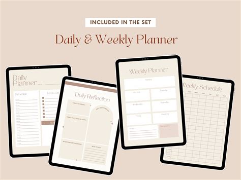 Modern Minimalist Editable 2024 Planner Template Editable Printable