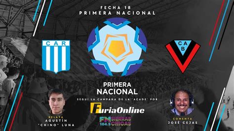 Racing Vs Brown De Adrogue Primera Nacional Fecha Youtube