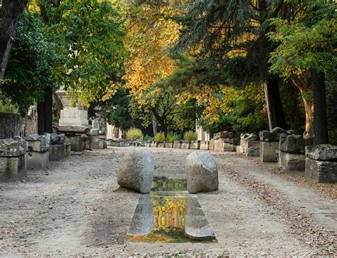 Lee Ufan S Requiem At The Historic Necropolis Of Alyscamps In Arles