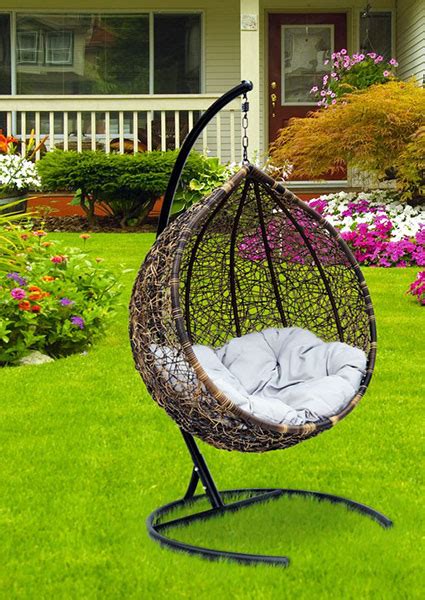 Подвесные кресла из искуственного ротанга