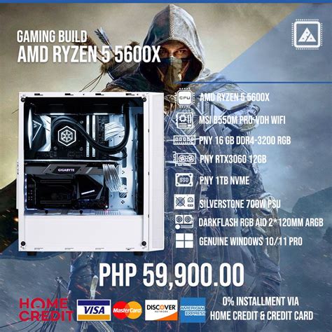 AMD RYZEN 5 5600X Gaming Build V.2 – BlueArm Computer Store