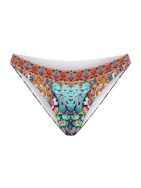 Buy Camilla Women S Printed Triangle Bikini Bottom Lucky Charms Size Small Lucky Charms At