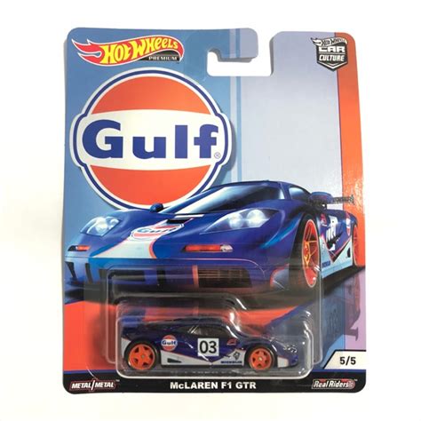 Hot Wheels Mclaren F Gtr Gulf Shopee Malaysia