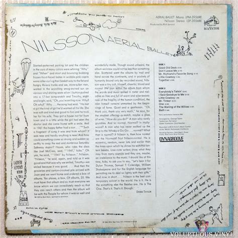 Harry Nilsson – Aerial Ballet (1969) Vinyl, LP, Album, Repress, Stereo ...