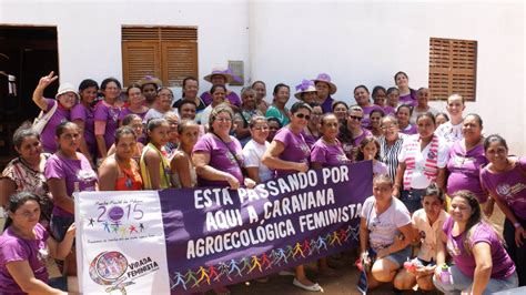 Caravana Agroecol Gica Feminista E As Resist Ncias E Alternativas Das