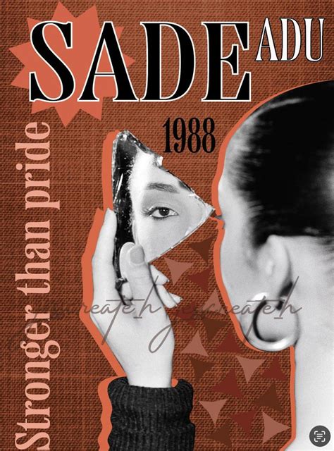 Sade Adu Randb Poster Digital Art Print Music Wall Art Typography Etsy