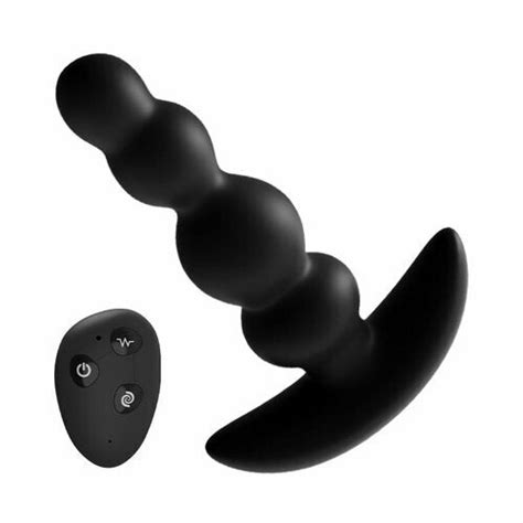 Remote Control Rotating Anal Vibrator Prostate Massager Fleshline