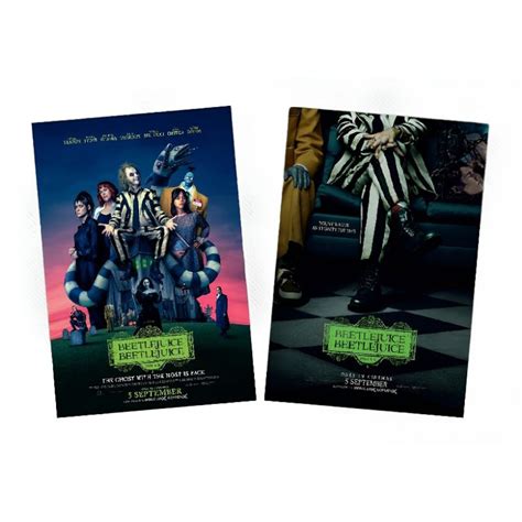 โปสการด Postcard Beetlejuice Beetlejuice ลขสทธแทจาก Major