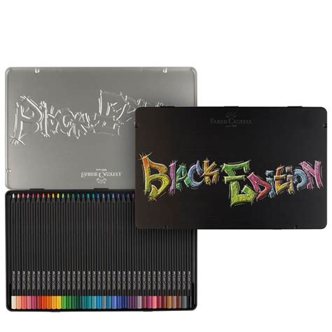 Faber Castell Buntstifte Black Edition Er Metalletui