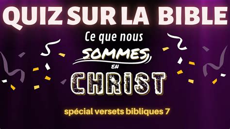 Quiz Sur La Bible Avec Questions Et R Ponses En Fran Ais Quizz Sp Cial