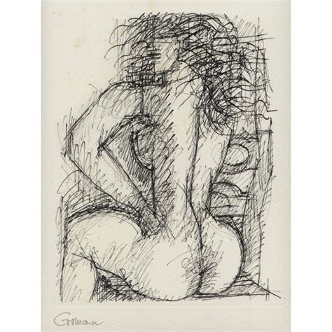 Seated Nude From Behind The Rivolo Collection