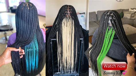 What Are Peekaboo Knotless Braids Full Guide Off