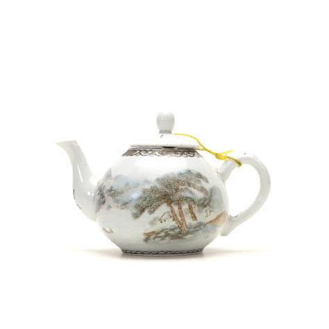 Pastel Teapot With Poems