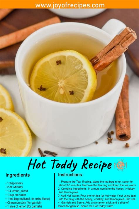Hot Toddy Recipe Artofit