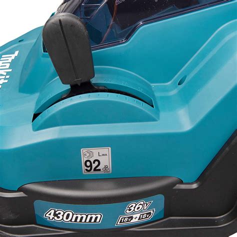 Makita DLM432 36V (Twin 18V) LXT 43cm Lawnmower
