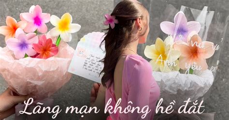 Bó hoa ngoan xinh yêu hot nhất năm nay Giá chỉ vài chục chứng minh lãng mạn không hề