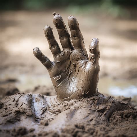 Hand Reaching Out Of Mud By Silentragex On Deviantart