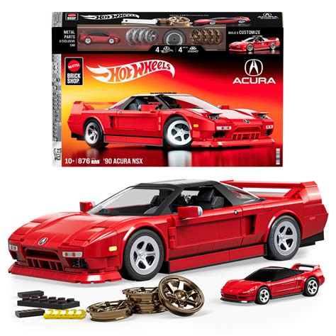 Mattel Brick Shop Hot Wheels Elite Series 90 Acura NSX