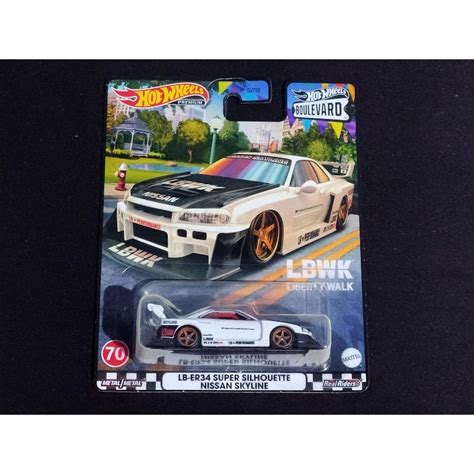 Jual Hot Wheels Lb Er Super Silhouette Nissan Skyline Premium Lbwk Boulevard Shopee Indonesia