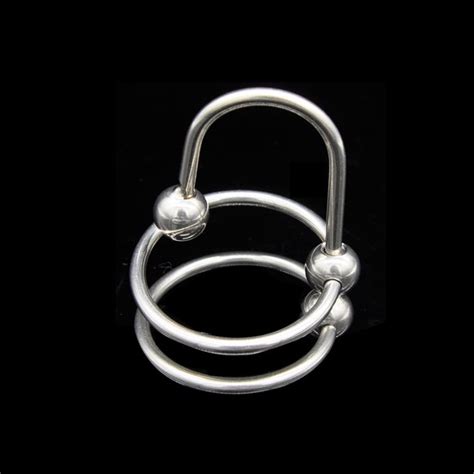 Male Stainless Steel Bondage TUBE Urethra Gay SM Fetish TB040 Chastity Test Curve Chastity From