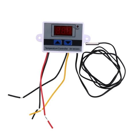 10A AC110 220V Digital LED Temperature Controller XH W3001 For