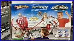 Car Track Set Sealed New In The Box Hot Wheels Acceleracers Acceledrome Track Set