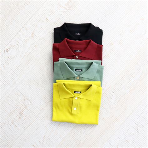 maillot mature マイヨマチュア Cotton knit polo コットンニットポロ MAK STRATO BLOG
