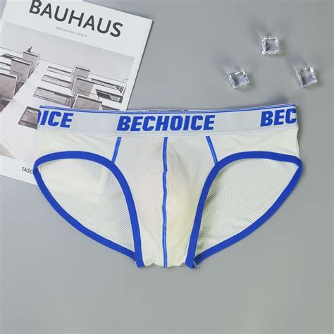 Mua Quần lót nam lỗ mát BECHOICE tam giác Quần sịp nam viền đẹp cá tính tôn mông cực hot giá