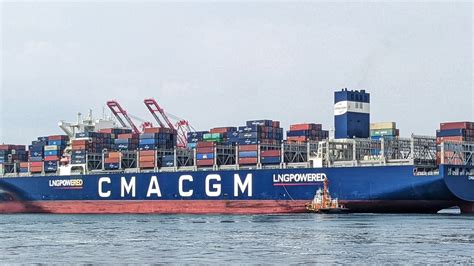 達飛雙動力推進X Dual Fuel Lngpowered達飛尊嚴CMA CGM DIGNITY 達飛至尊CMA CGM PRIDE首航