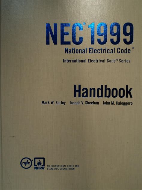 Nec National Electric Code Handbook Earley Mark W Sheehan