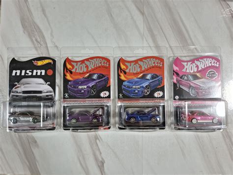 Hot Wheels RLC R34 Nissan Skyline GTR Hobbies Toys Toys Games On Carousell