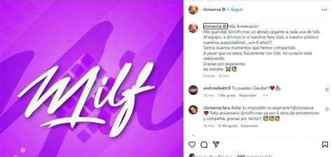 Claudia Conserva Sorprende A Milf Con Un Emotivo Mensaje Gracias Por Esperarme Pudahuel