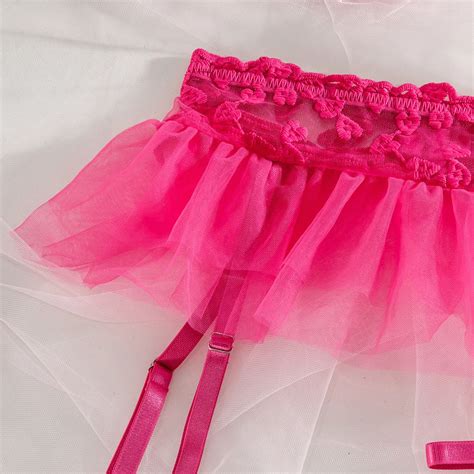 High Quality Thick Lace Three Piece Suit Sexy Temptation Embroidery Lingerie Sets Mature