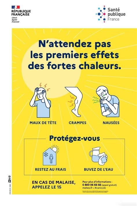 Plan Canicule les bons gestes pour cet été Ville de Thiers