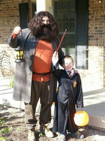 Hagrid And Harry Costumes Hagrid Costume Harry Potter Halloween