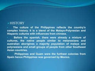 Filipino culture report | PPT