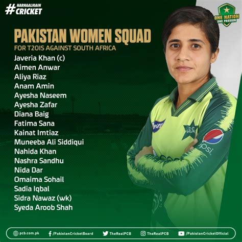 Pakistan Womens T20i Series Against South Africa Begins On Friday