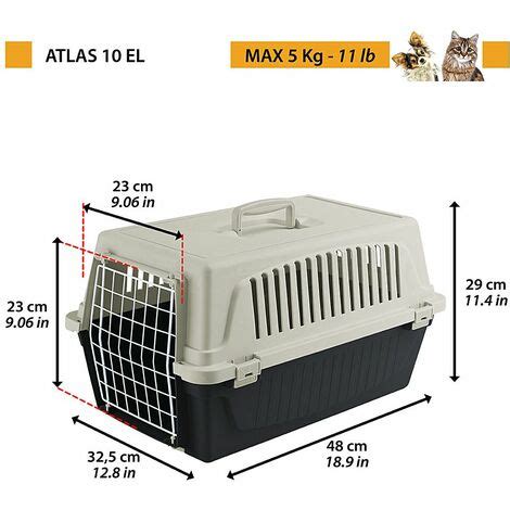 Ferplast Atlas El Panier De Transport Pour Chats Et Chiens De Petite