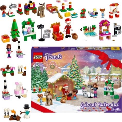 LEGO FRIENDS KALENDARZ ADWENTOWY ŚWIĘTA PREZENT - 12914490707 ...