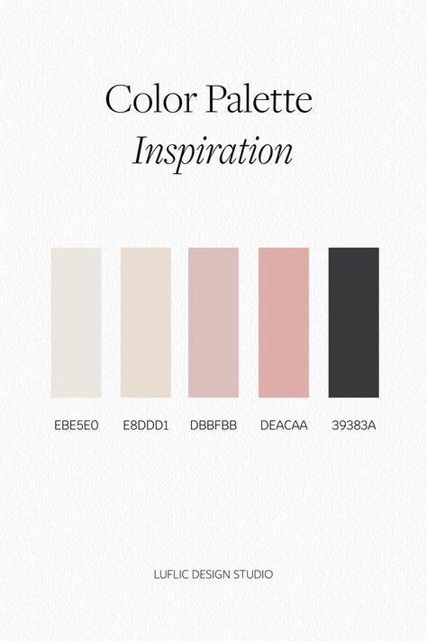 Pink And Nude Color Palette Instagram Studio Sanya Art Brand Color Palette Color Schemes